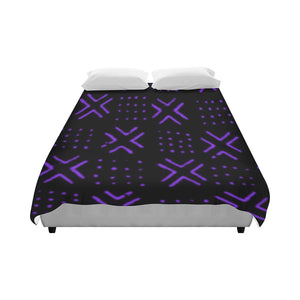 Bed Cover (Black Purple)