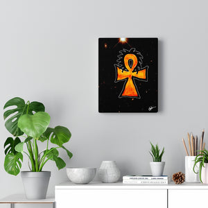 Ankh with Locks (Canvas)