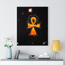 Ankh with Locks (Canvas)