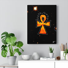 Ankh with Locks (Canvas)