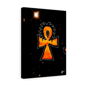 Ankh with Locks (Canvas)