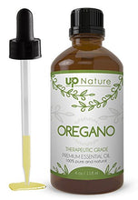 UpNature Wild Oregano Oil 4 OZ - 100% Pure and Natural, Undiluted and Unfiltered, GMO Free, Premium Quality - Oil of Oregano Is Perfect For Use For Colds, Sore Throats, Coughs