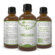 UpNature Wild Oregano Oil 4 OZ - 100% Pure and Natural, Undiluted and Unfiltered, GMO Free, Premium Quality - Oil of Oregano Is Perfect For Use For Colds, Sore Throats, Coughs