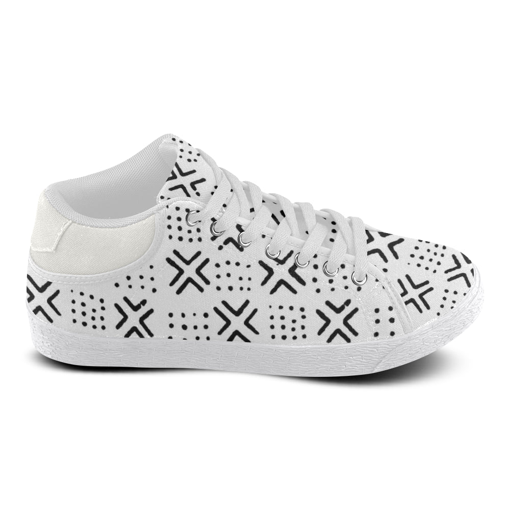 Women's Mud Cloth Kicks (White)