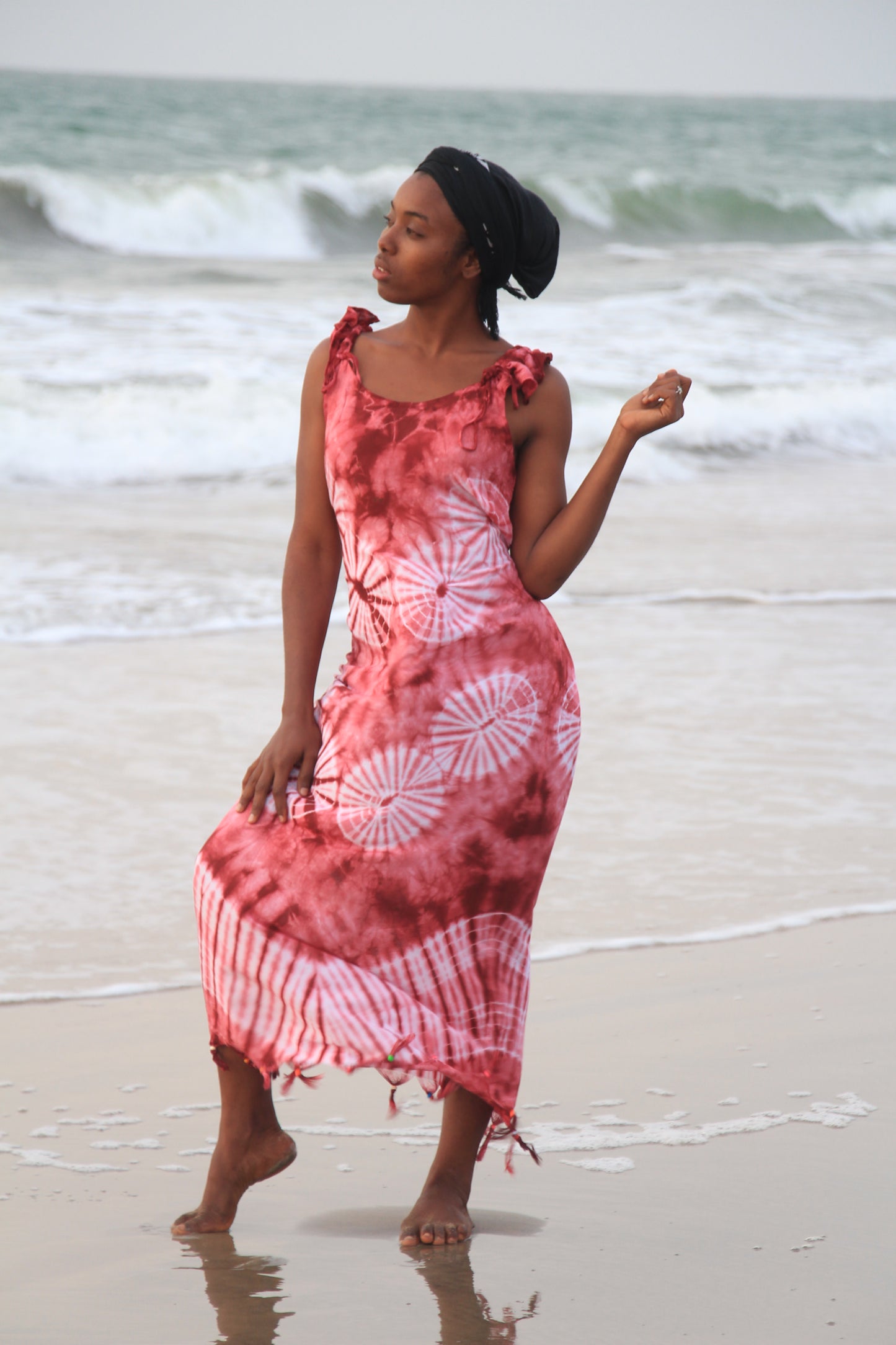 Women's African Tie Dye Dresses