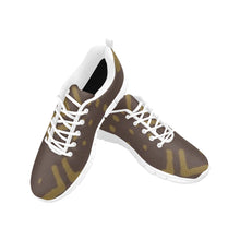 Men’s Breathable Sneakers (Brown White)