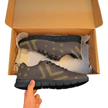 Men's Breathable Sneakers ( Brown Black)